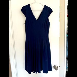 A beautiful deep blue dress